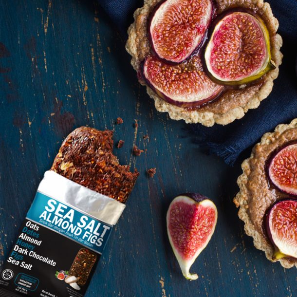 Sea Salt Almond Figs (10pcs x 60g) Hutan Ration