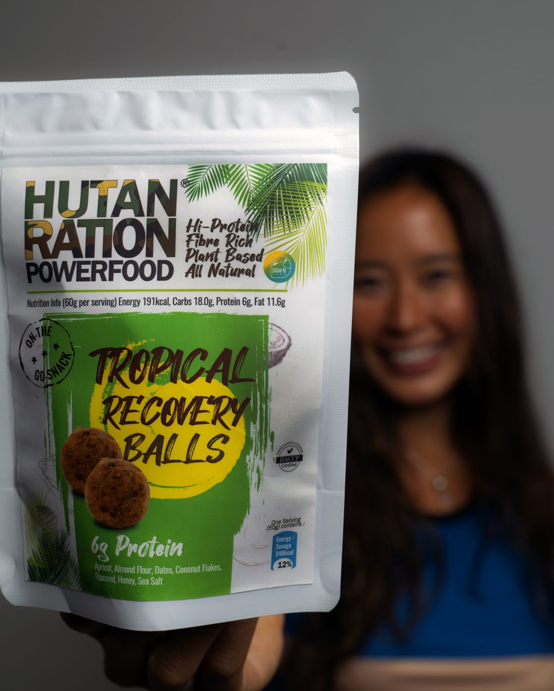 Tropical Recovery Protein Balls (3packs x 60g) Hutan Ration